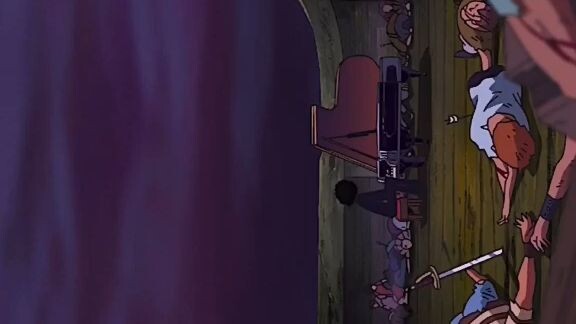 Brook play a song Bink's Sink for his nakama and Laboon.Instead of"Giving Up"the whole crew Play it.
