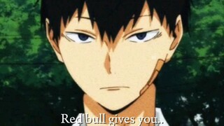 kageyama join the trend🙂‍↕️