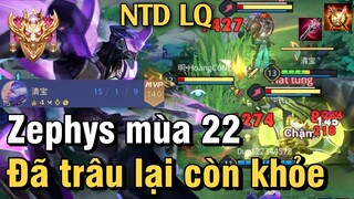 Zephys mùa 22 liên quân mobile | Cách đánh, lên đồ, phù hiệu, bảng ngọc cho Zephys mùa 22 đi rừng