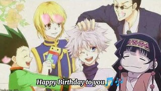 Killua's Birthday // Killua x Listener (ft. Alluka, Gon, Kurapika and Leorio)