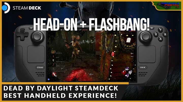 LOCKER STUN + FLASHBANG IS MY GO TO BUILD FOR FUN GAMES! DEAD BY DAYLIGHT ON STEAM DECK