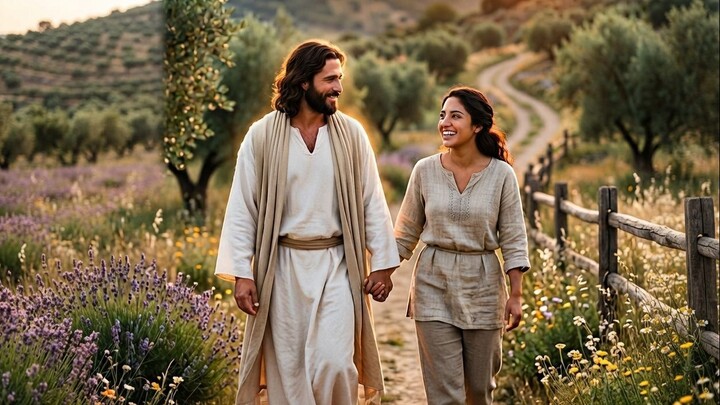 Camina con Jesús y agradece tus bendiciones 🙏✨