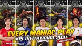 EVERY MANIAC PLAY DURING MPL INVITATIONAL 2021