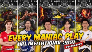 EVERY MANIAC PLAY DURING MPL INVITATIONAL 2021