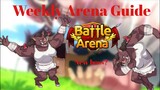 New Weekly Arena Boss | Orc Warrioress | Konosuba Fantastic Days | Weekly Arena Guide