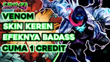 CRAZY❗BRUTAL DAMAGE PENTA KILL SAMPAI DUA KALI - REVIEW SKIN HARGA 1 CREDIT VENOM MARVEL SUPER WARS