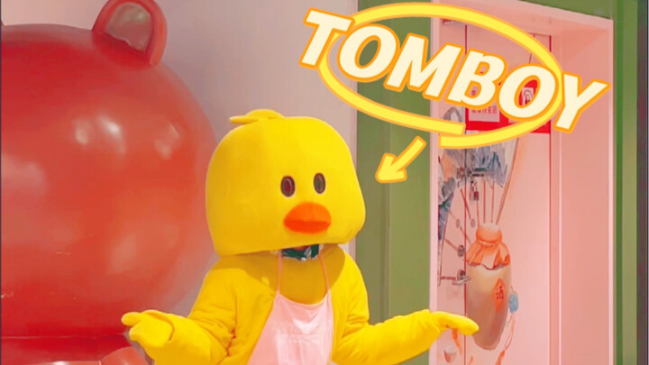 [Góc nhìn của người đi bộ] Cảnh quay trực tiếp điệu nhảy TOMBOY của một chú vịt~