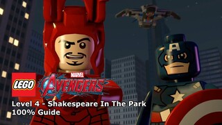 #4 Shakespeare In The Park 100% Guide - LEGO Marvel's Avengers