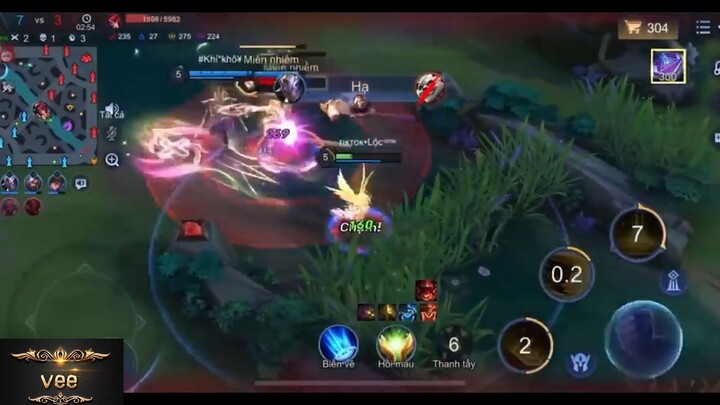 vật vờ liên quân 2 #vee