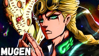 GIORNO BOSS!!! ENTÃO ESSE É O GIORNO COM O SEU PODER TOTAL NO MUGEN (MUITO FORTE)