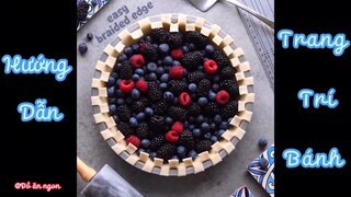 Hưỡng dẫn trang trí bánh ( Phần 2 ) #nauankhongkho #monngonmoingay