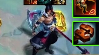 Kayn: Kamu nggak boleh pakai skill? Kalau gitu aku jadi gasing aja deh!!!