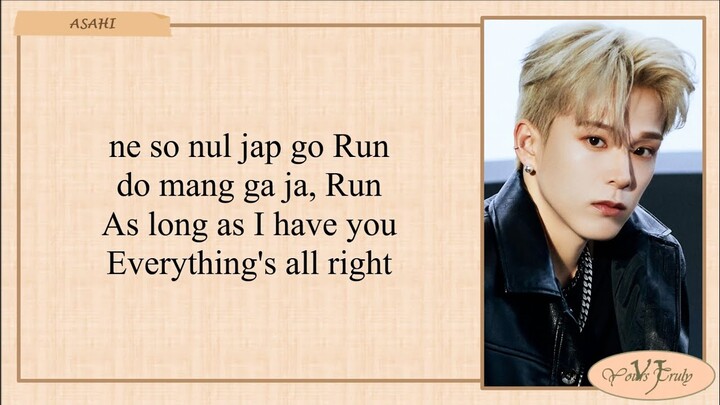 TREASURE 'RUN' Easy Lyrics