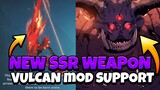 NEW SSR WEAPON BREAKDOWN & GAMEPLAY + VULCAN MODDED SUPPORT UNIT LMAO! [Solo Leveling: Arise]