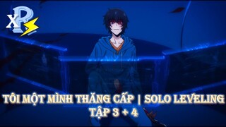 Review Anime | Tôi Thăng Cấp Một Mình Tập 3 + 4  | Solo Leveling Tập 3 + 4| Tôi Tập Luyện Trở Nên Bá