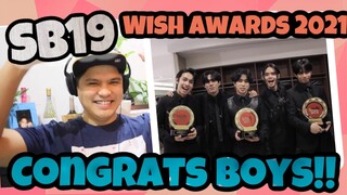 SB19 WON 3 WISH MUSIC AWARDS 2021   REACTION