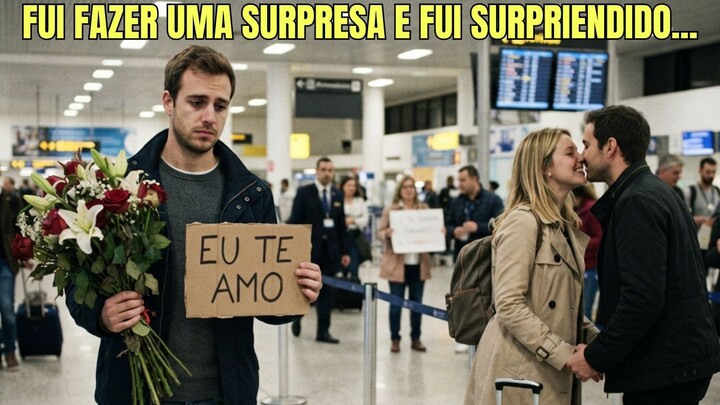 Fui Fazer Uma Surpresa Buscando Ela, Eu quem Acabou Sendo Surpriendido