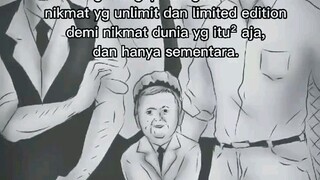 "ngapain ngorbanin nikmat yang unlimited dan itu itu aja"