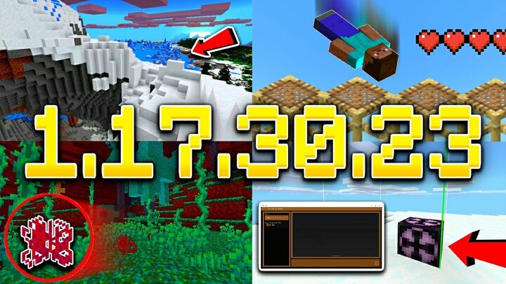 อัพเดท Minecraft 1.17.30.23 (เบต้า) - GamePlay | ปรับปรุงระบบนิเวศให้ดูธรรมชาติมากขึ้น!! และถ้ำอื่นๆ