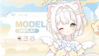 【Live2D模型展示】吃一口香香软软柠檬海盐小蛋糕♥