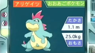 オーキド博士のポケモン講座(アリゲイツ)