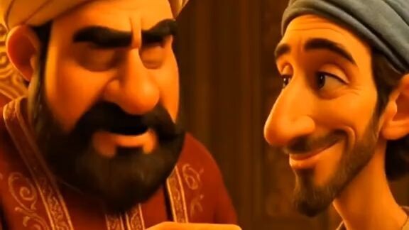 Abu Nawas & Keledai Bicara Sultan menantang Abu Nawas untuk membuat seekor keledai bisa bicara