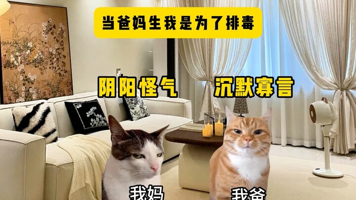 当爸妈生我是为了排毒