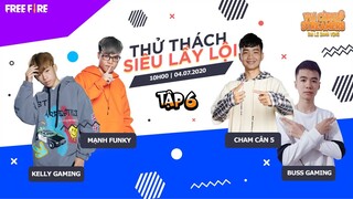 Tập 6| Vui cùng streamer ĐLDV: Thử thách lầy lội x Kelly gaming, Mạnh Funky, Buss gaming, Cham cân 5