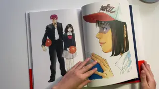 slam dunk artbook & lofi hip hop (illustrations by inoue takehiko)