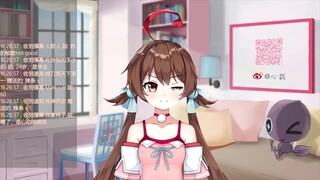 [Live broadcast meat cutting] The wheelchair lady with a full peach (blue screen warning)