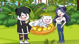 Ngày thứ 21 của cuộc phiêu lưu sinh tồn trong tự nhiên của hai người, tôi đã xây một phòng tắm và là