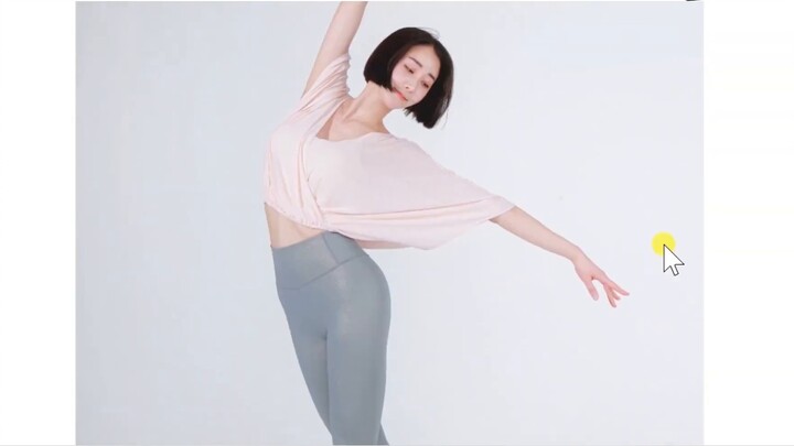 Korean lady tries on leggings VLOG