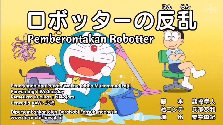 Doraemon Subtitle Bahasa Indonesia...!!! "Pemberontakan Robotter"