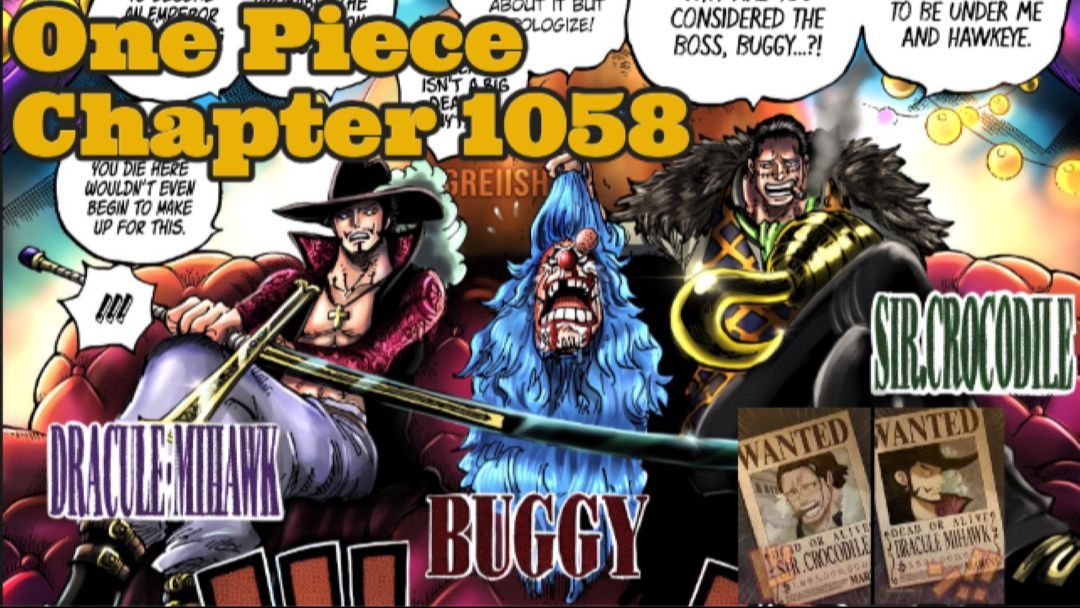 How Buggy became an Emperor  One Piece Chapter 1058 
