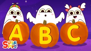 ABC Boo | Kids Halloween Songs | Super Simple Songs