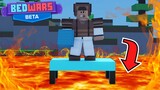 Roblox Bedwars... But the Floor is LAVA!