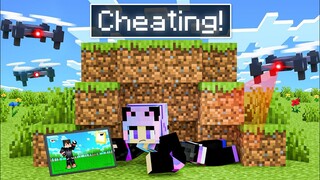 Using SNEAKY ITEMS To Cheat In Hide And Seek in Minecraft