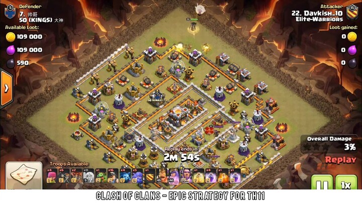 Queen Walk Bowlers and Miners Strategy | Clash of Clan gameplay