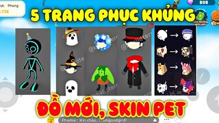 CẬP NHẬP 5 TRANG PHỤC MỚI VÀ TRANG PHỤC PET || PLAY TOGETHER