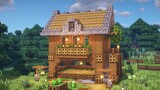 Minecraft : Tutorial Cara Membuat Rumah Survival Pemula | Cara Membuat Rumah di Minecraft
