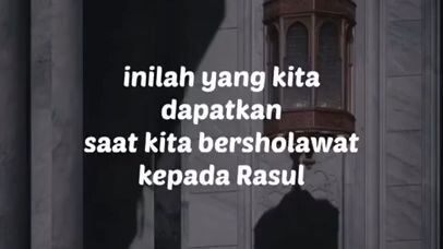 inilah balasan orang yang selalu bersholawat kepada Rasulullah SAW ❤✨