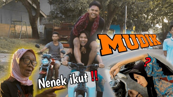 NENEK IKUT MUDIK !! IBUK PELEMENG Komedi Lombok Inak Pelemeng Eps 122