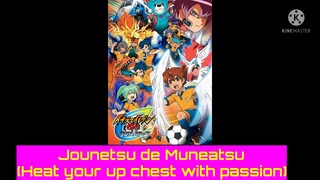 Jounetsu de Muneatsu-First amv of inazuma eleven go Chrono stone