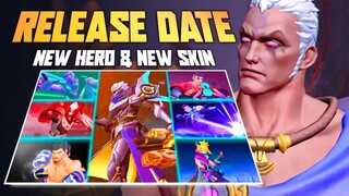 RELEASE DATE NEW HERO & SKIN (13 APRIL - 1 JUNE 2021) |Mobile Legends #WhatsNEXT Ep.68