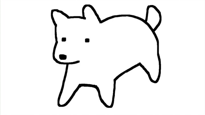 Anjing anjing anjing… (berulang berkali-kali)