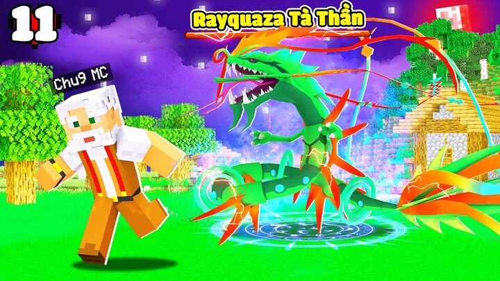 MINECRAFT PIXELMON ULTRA * TẬP 11 | CHÚ 9 BẮT GẶP RAYQUAZA TÀ THẦN CỦA CHÚA TỂ BẦU TRỜI