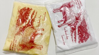 [DIY]Playing yellow and white slime