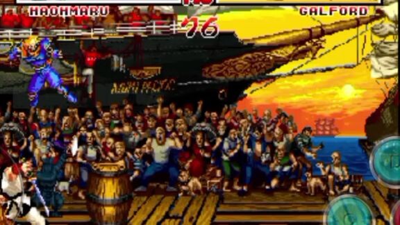 Haohmaru vs Galford — Samurai Showdown