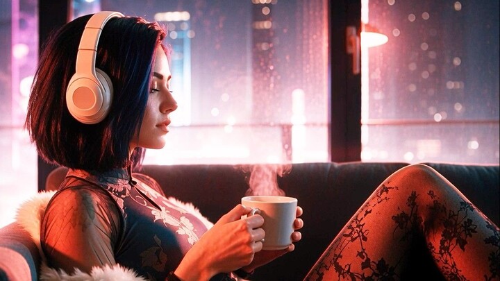 Long Cyberpunk Ambience for Sleep & Focus | Long Listens for Long Nights