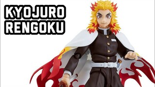 Figma Demon Slayer: Kimetsu no Yaiba Kyojuro Rengoku Deluxe Edition Action Figure Review 鬼滅の刃